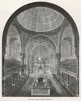 Jewish Collection: The West London Jewish Synagogue, 1872