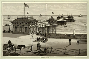 Images Dated 9th January 2017: West Pier, Brighton, Sussex