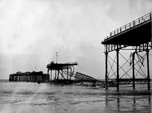 Piers Prints: West Pier, Morecambe 1903