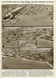 Terrain Collection: West seaboard of France by G. H. Davis