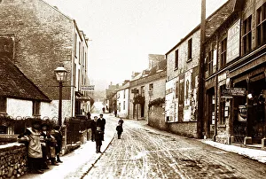 West Street, Banwell, early 1900s