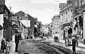 Dorking Prints: West Street, Dorking early 1900's