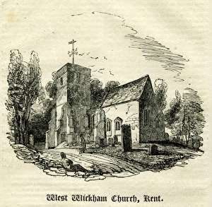Images Dated 30th December 2016: West Wickham Church, Kent