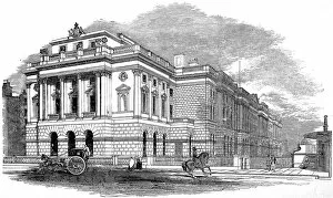 Images Dated 4th January 2005: The West Wing of Somerset House, London, 1853