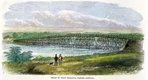 Fremantle Prints: Western Australian - Bridge At North Fremantle