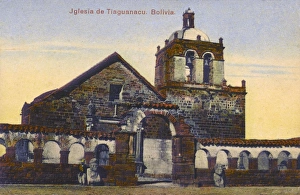 Adorn Gallery: Western Bolivia - Catholic Church at Tiwanaku