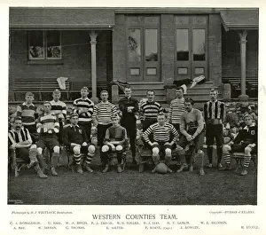 Lias Prints: Western Counties Rugby Team