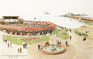 Enclosure Prints: Western Esplanade and Band Enclosure, Isle of Wight