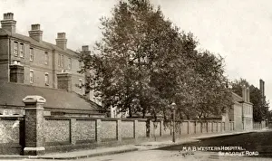 Asylums Prints: Western Hospital, Fulham