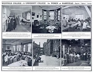 Higher Prints: Westfield College, Hampstead - A University College for Women. Date: 1922