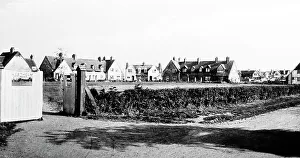 Letchworth Prints: Westholme Green, Letchworth Garden City, early 1900s