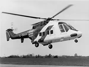 The third Westland 30 G-OGAS for British Airways