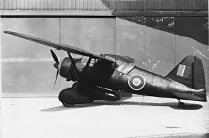 Transporting Prints: Westland Lysander II used on spy transporting special-o