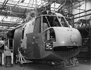 Westland Sea King production at Yeovil Somerset