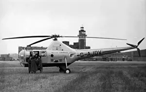 Cardiff Prints: Westland Sikorsky S-51 G-AJOV Sir Lamorak of BEA