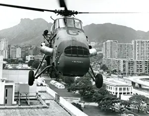 1976 Prints: Westland Wessex HC5, of No28 Squadron RAF Kai Tak, Hong ?