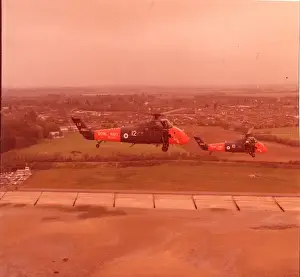 Two Westland Wessex HU5 helicopters, XS491 and XS523, fr?