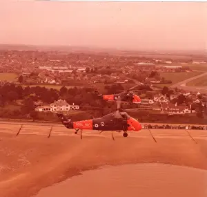 Daedalus Prints: Two Westland Wessex HU5 helicopters, XS491 and XS523, fr?