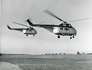 Rotors Prints: The two Westland Whirlwind HCCMk8s, XN126 and XN127