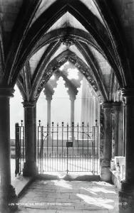 Cloisters Prints: Westminster Abbey in the Cloisters
