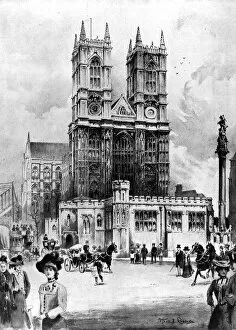 Annex Gallery: Westminster Abbey, before the Coronation, 1902