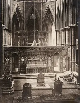 Westminster Abbey, ready for Coronation of George V
