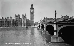 Showcases Prints: Westminster Bridge and Big Ben