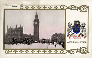Westminster Bridge and Parliament, London