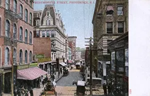 Rhode Prints: Westminster Street, Providence, Rhode Island, USA