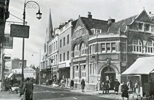 Norwood Prints: Westow Hill, Upper Norwood, looking West