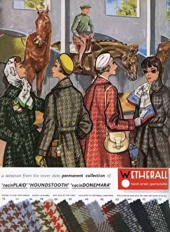 Rainproof Collection: Wetherall advertisement 1959