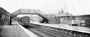 Wetherby Prints: Wetherby Railway Station early 1900s
