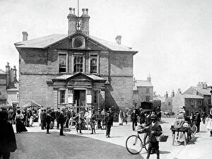Images Dated 17th October 2018: Wetherby Town Hall early 1900s