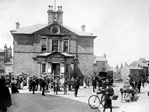 Wetherby Prints: Wetherby Town Hall early 1900s