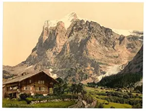 Oberland Prints: Wetterhorn, from the Scheideg, Bernese Oberland, Switzerland