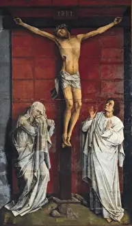 Rogier Prints: WEYDEN, Rogier van der (1400-1464). Calvary