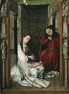 Granada Collection: WEYDEN, Rogier van der (1400-1464). Nativity