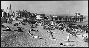 Weymouth Prints: Weymouth Beach