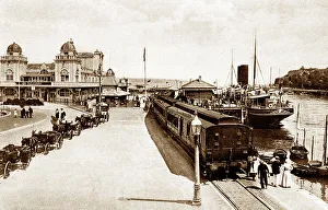 Weymouth Prints: Weymouth Pier early 1900's