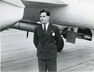 Brigand Prints: Wg Cdr Walter F. Gibb DSO DFC, Bristol test pilot, alon?