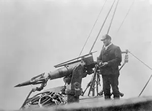 Whaler Prints: Whaler with Harpoon