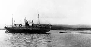 Scapa Collection: The whaler Ramna stranded on German Battle Cruiser