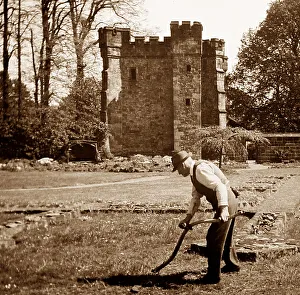 Scythe Collection: Whalley Abbey Gatehouse, Lancashire, early 1900s