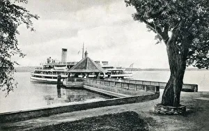 Potomac Prints: The Wharf on the Potomac River at Mount Vernon