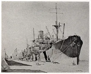 Wharves at Birkenhead, S. A