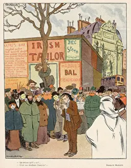 Michel Prints: What's everyone staring at ? - A French student on the Boul'Mich ! (The boulevard Saint-Michel)