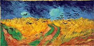 Gogh Prints: Wheat Field with Crows