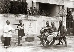 Wheel barrow Ceylon SriLanka circa 1880s