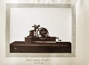 Wheel cutting machine