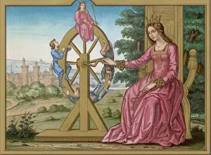 Turning Prints: Wheel of Fortune